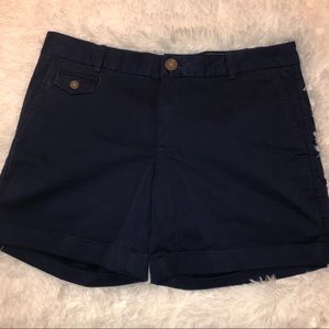 Banana Republic shorts.